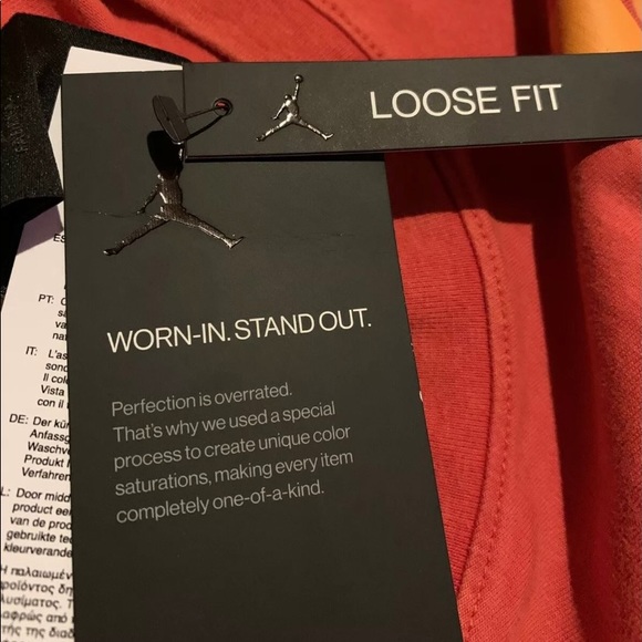 Mens Nike Air Michael Jordan Vintage Wash Tee Shir - Picture 2 of 5